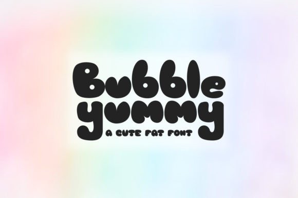 Bubble Yummy: A Cute Retro Font for Crafters and Small Shops