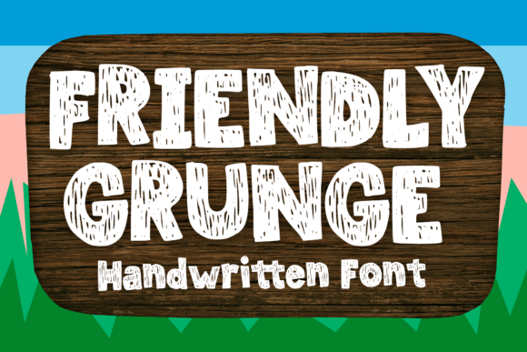 Friendly Grunge Typeface: A Practical Tool for Digital Design