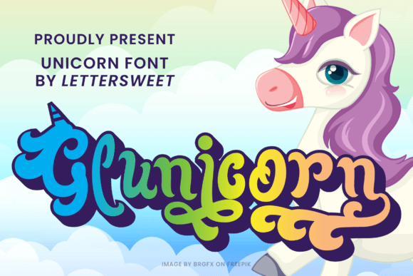Glunicorn Display Font: A Marketer's Secret Weapon for Playful Campaigns