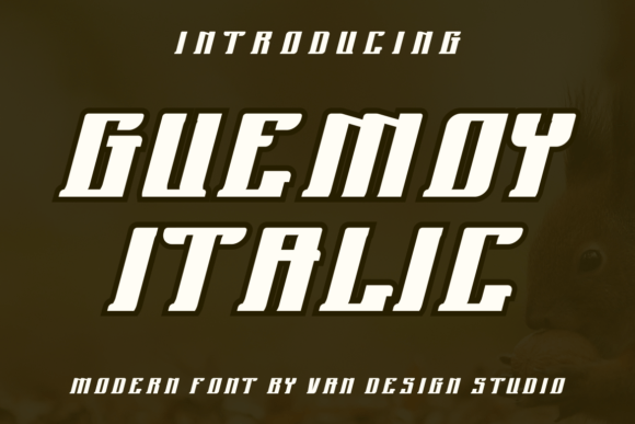Guemoy Italic: A Display Font for High-Impact Campaigns
