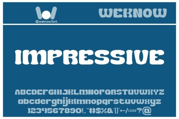 Impressive Font: A Display Typeface Built for Bold Marketing Campaigns