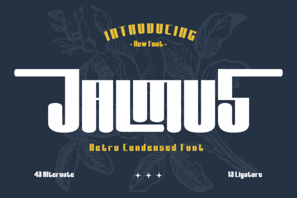 Jalmus: A Display Font That Transforms Handmade Products