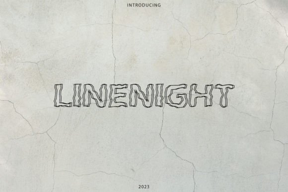 Linenight: A Quirky Display Font That Commands Attention in Digital Campaigns