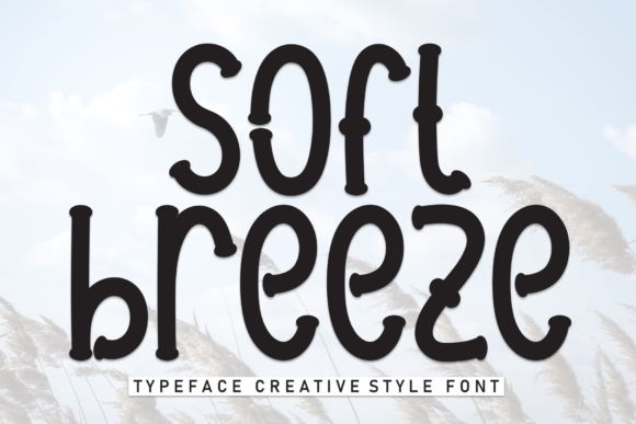 Soft Breeze Display Font for Modern Web Design and Brand Identity