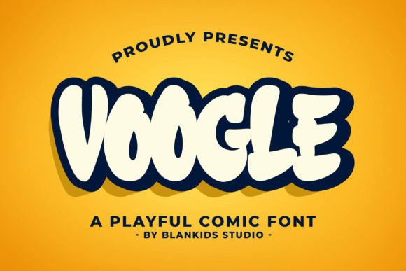 Voogle Font: A Bold Display Typeface for Digital Creators